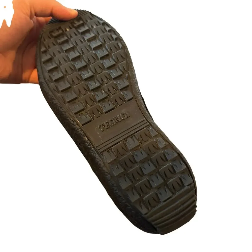 Tecnica black Real fur  Apres ski pull on boots